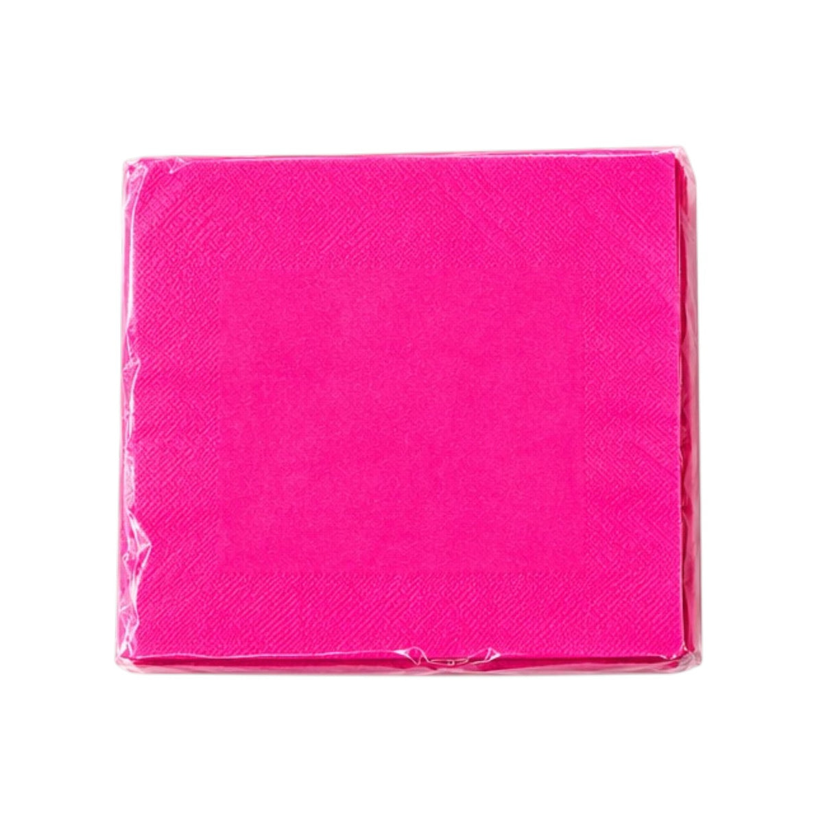 Plain Party Serviettes Pack - Assorted Colours