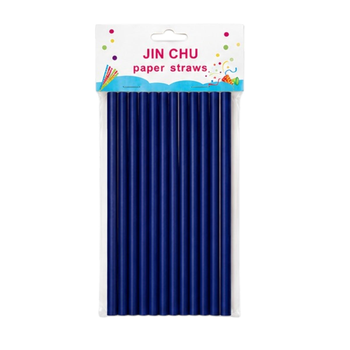Premium Matte Disposable 25 Piece Paper Straws