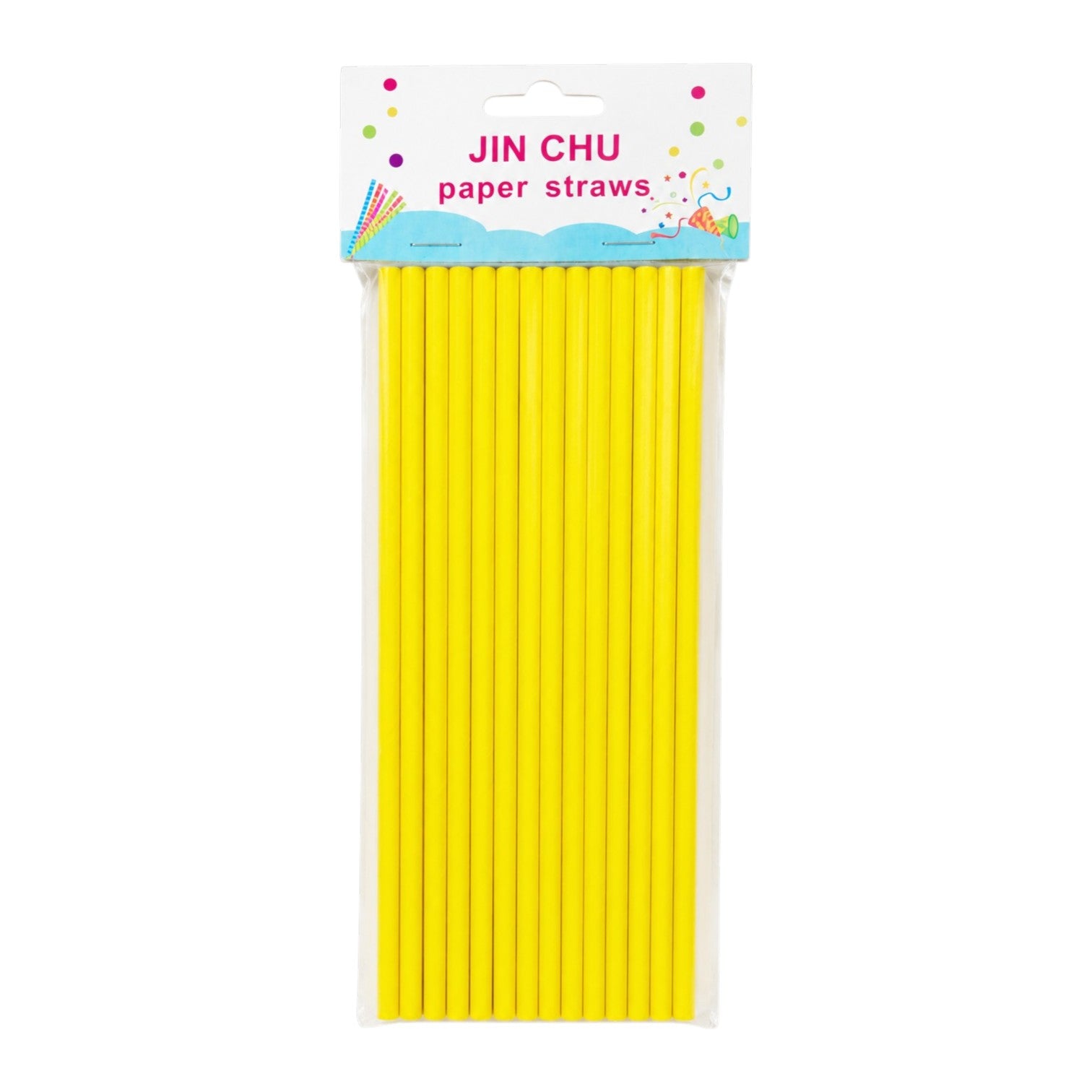 Premium Matte Disposable 25 Piece Paper Straws