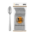 Premium 20 Piece Disposable Disposable Plastic Spoons