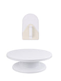 Rotating Cake Turntable Stand with Fondant Smoother Tool Set