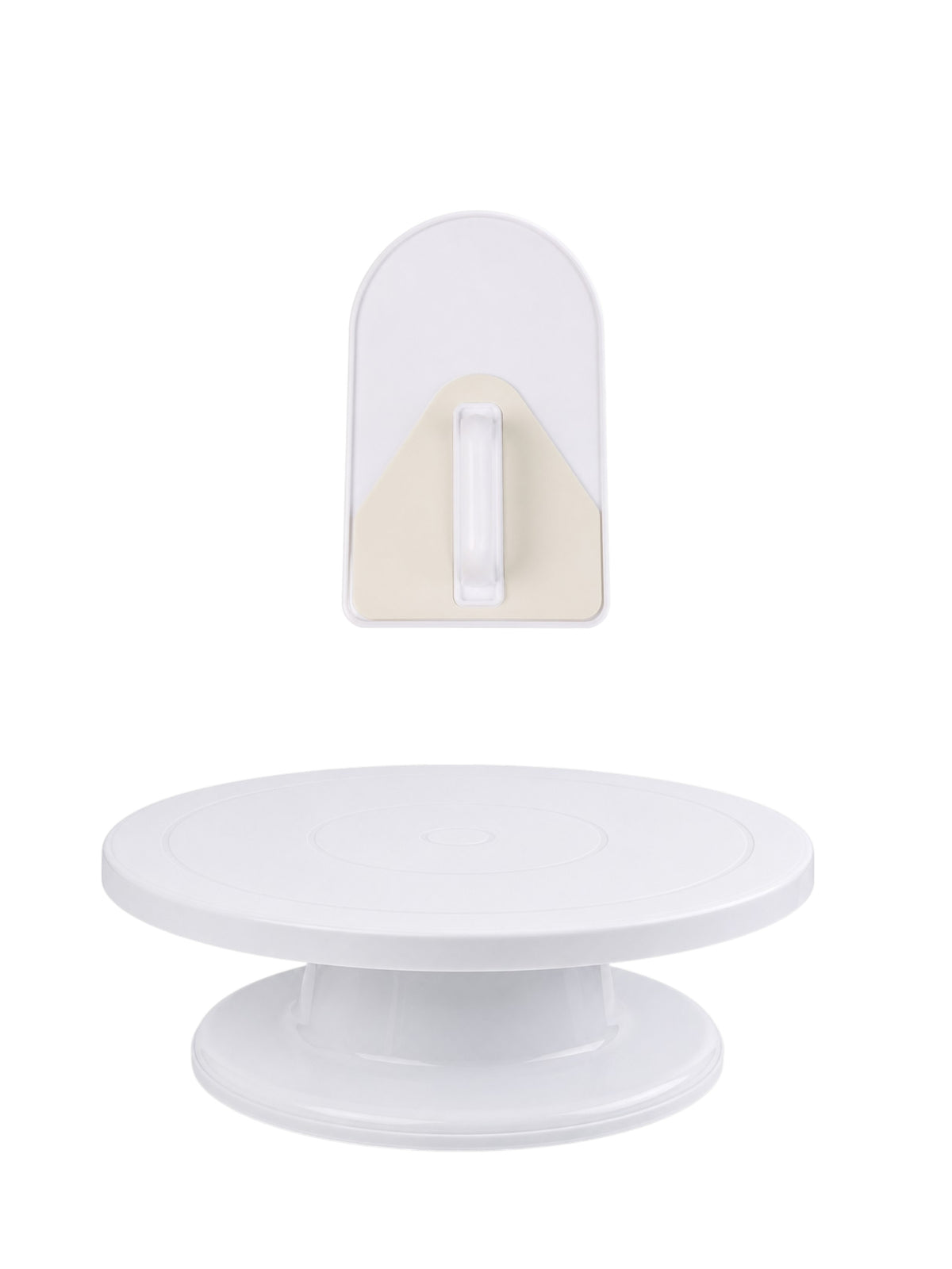 Rotating Cake Turntable Stand with Fondant Smoother Tool Set