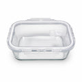 1480ml Extra-Large Rectangular Glass Storage Containers with Vent Lids (Pack of 2)
