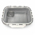 900ml Square Glass Meal Storage Containers with Vented Clip Lids (Pack of 2)