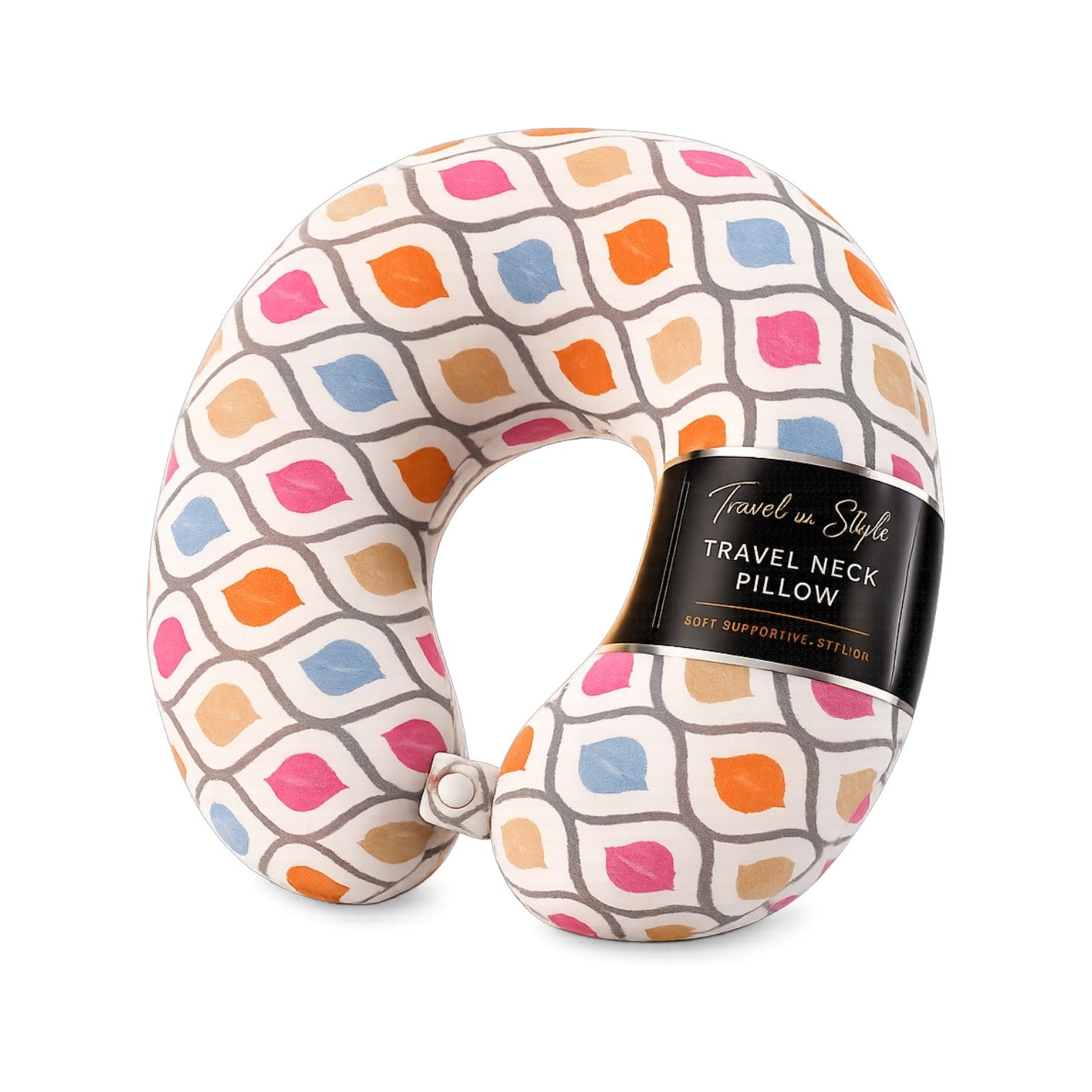 Memory Foam Travel Neck Pillow