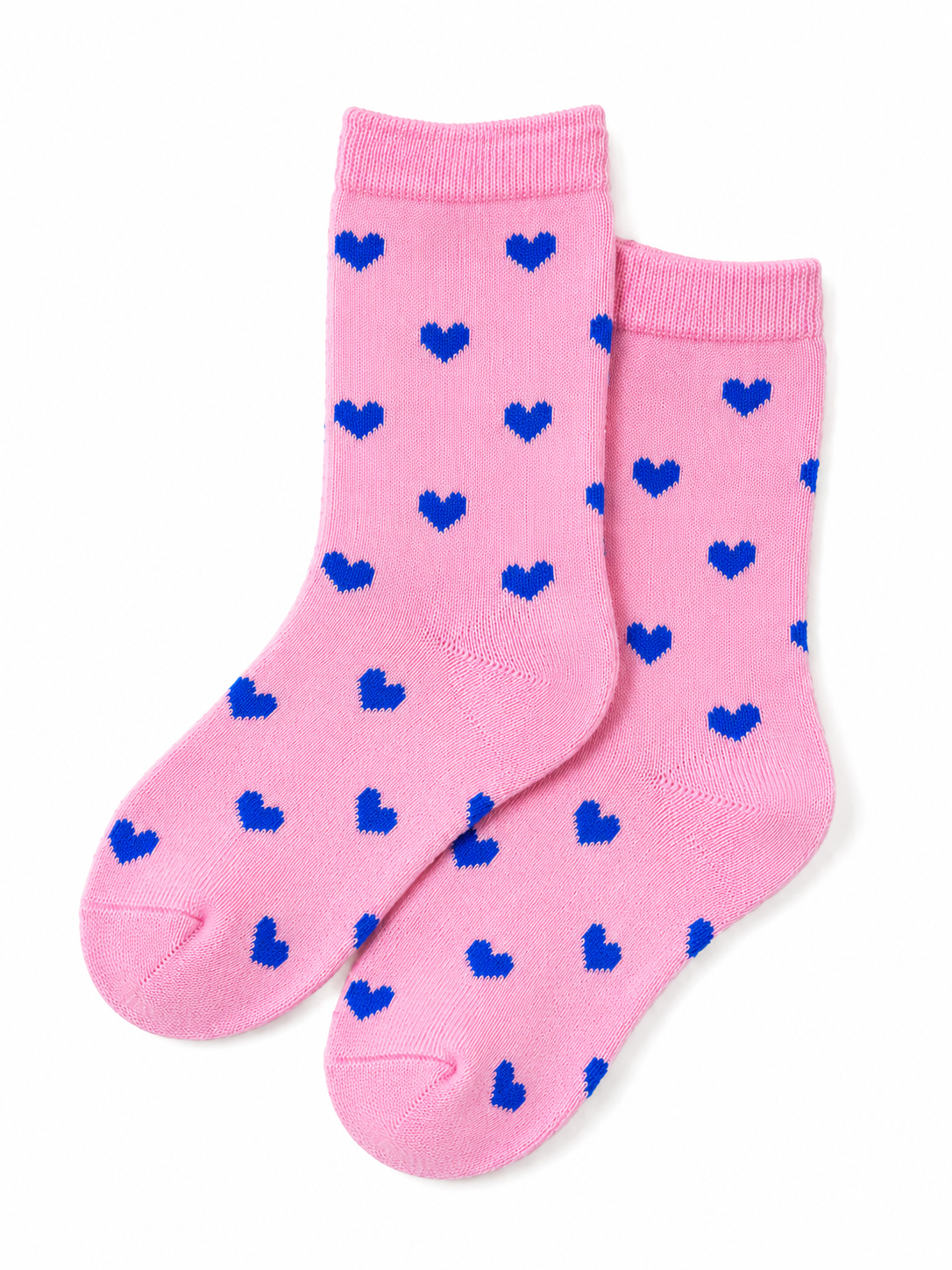 Kids Heart Print Socks