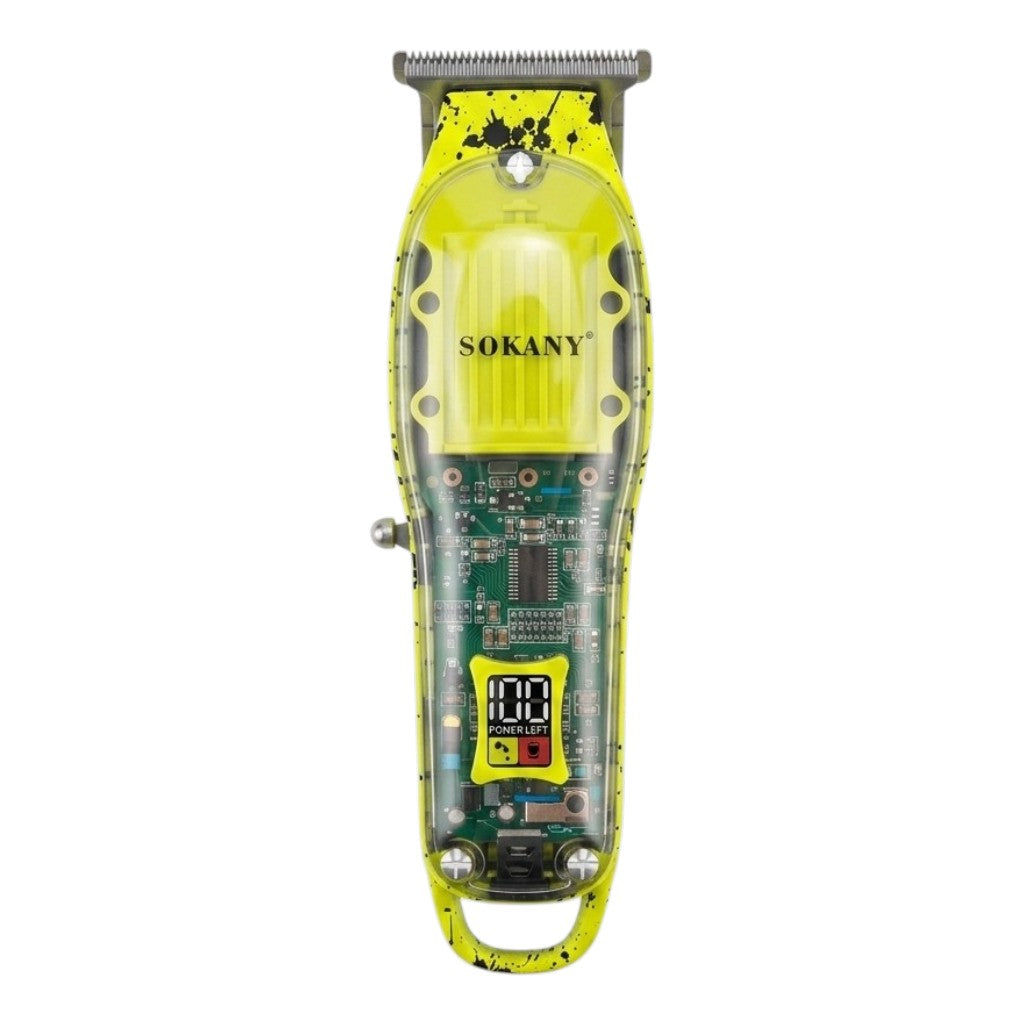 Sokany Clear Body Precision Trimmer | Professional Hair Clipper Set