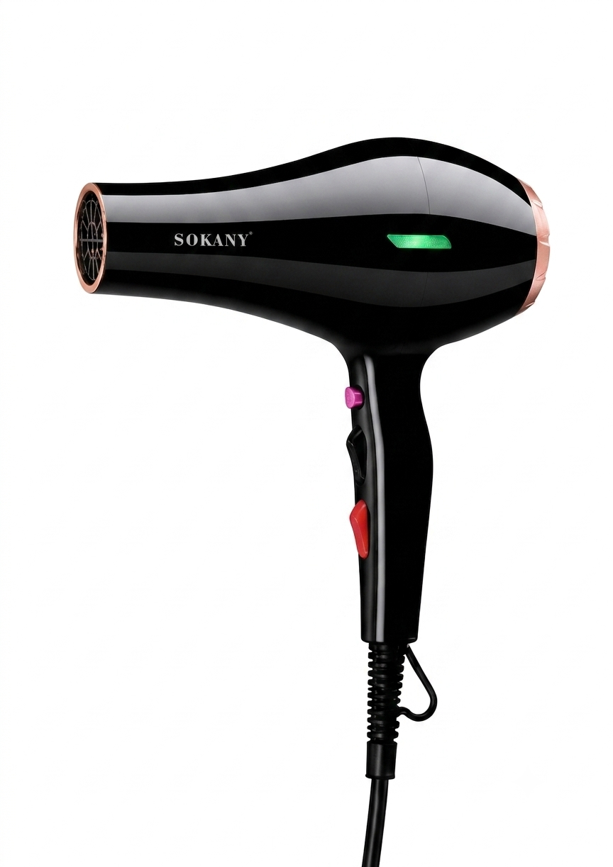 SOKANY 2400W Professional Ionic Hair Dryer | Fast Dry Styling