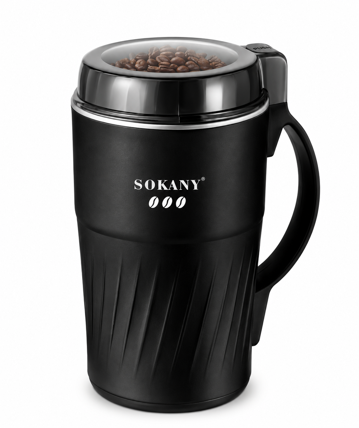 SOKANY Coffee Grinder | 300W | 500G Grinding Capacity | Non-Stick Interior