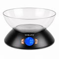 SOKANY Digital Kitchen Scale - 2L Glass Bowl