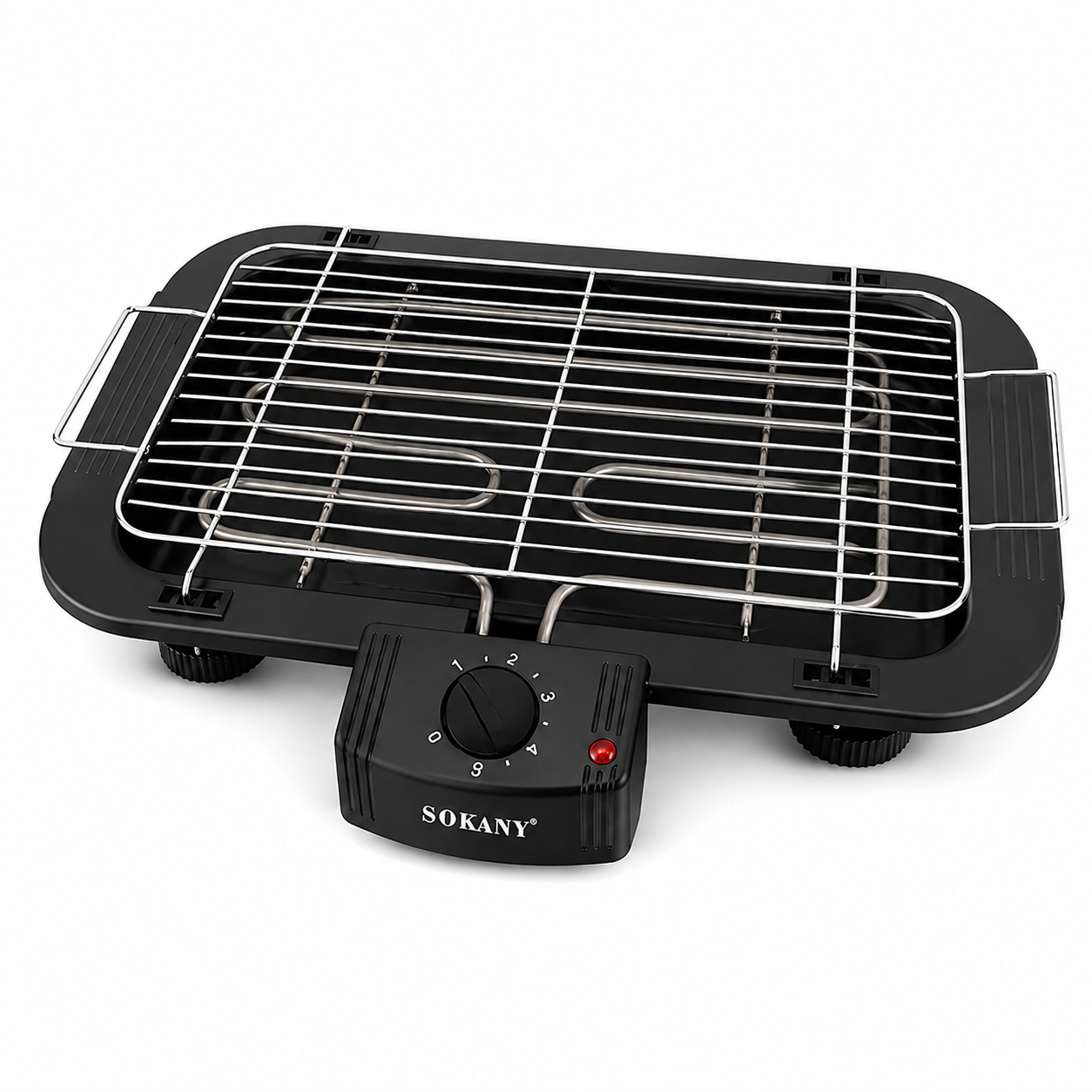 SOKANY SK-273BG Electric Barbecue Grill | 2000W Heating Element | Adjustable Grill Height