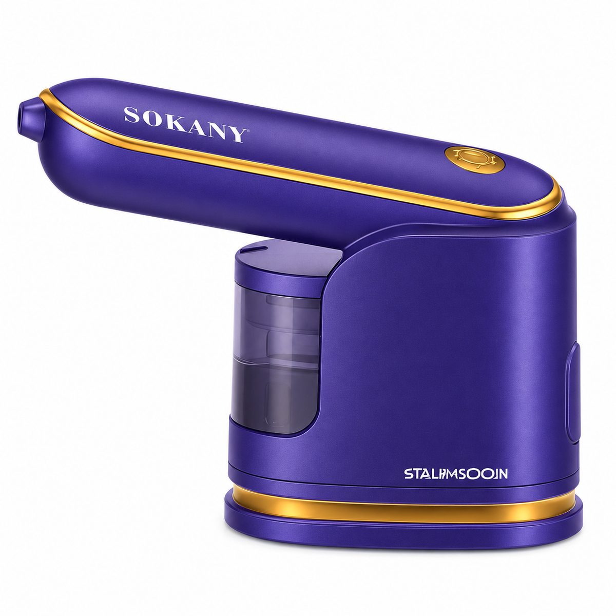 SOKANY Hand Held Steamer | 1200W High-Performance Heating System | Easy-Fill Transparent Reservoir