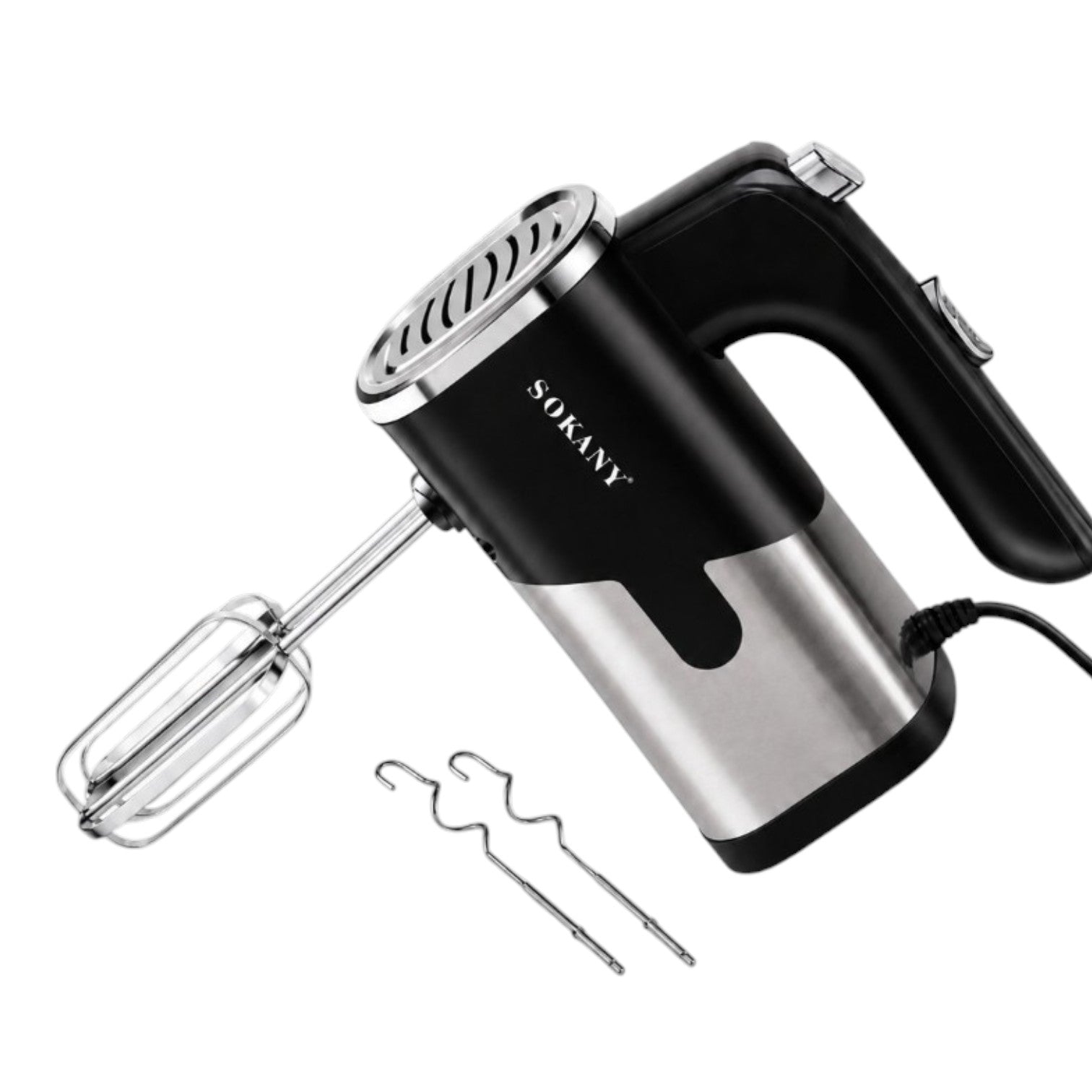 SOKANY Hand Mixer/Blender | 800W | 5-Speed Adjustable Control