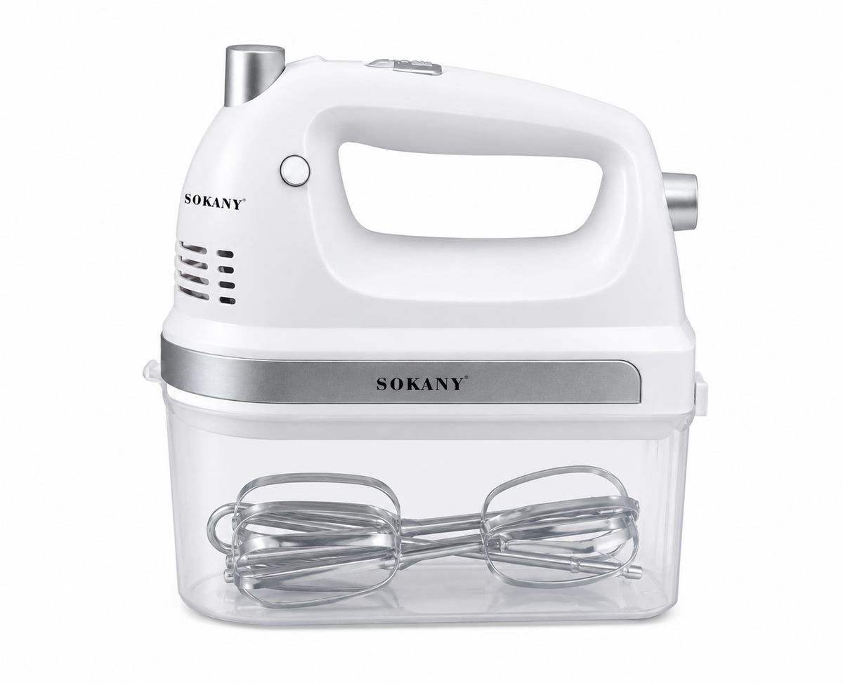 SOKANY Hand Mixer Blender | 300W |  5 Adjustable Speed Settings