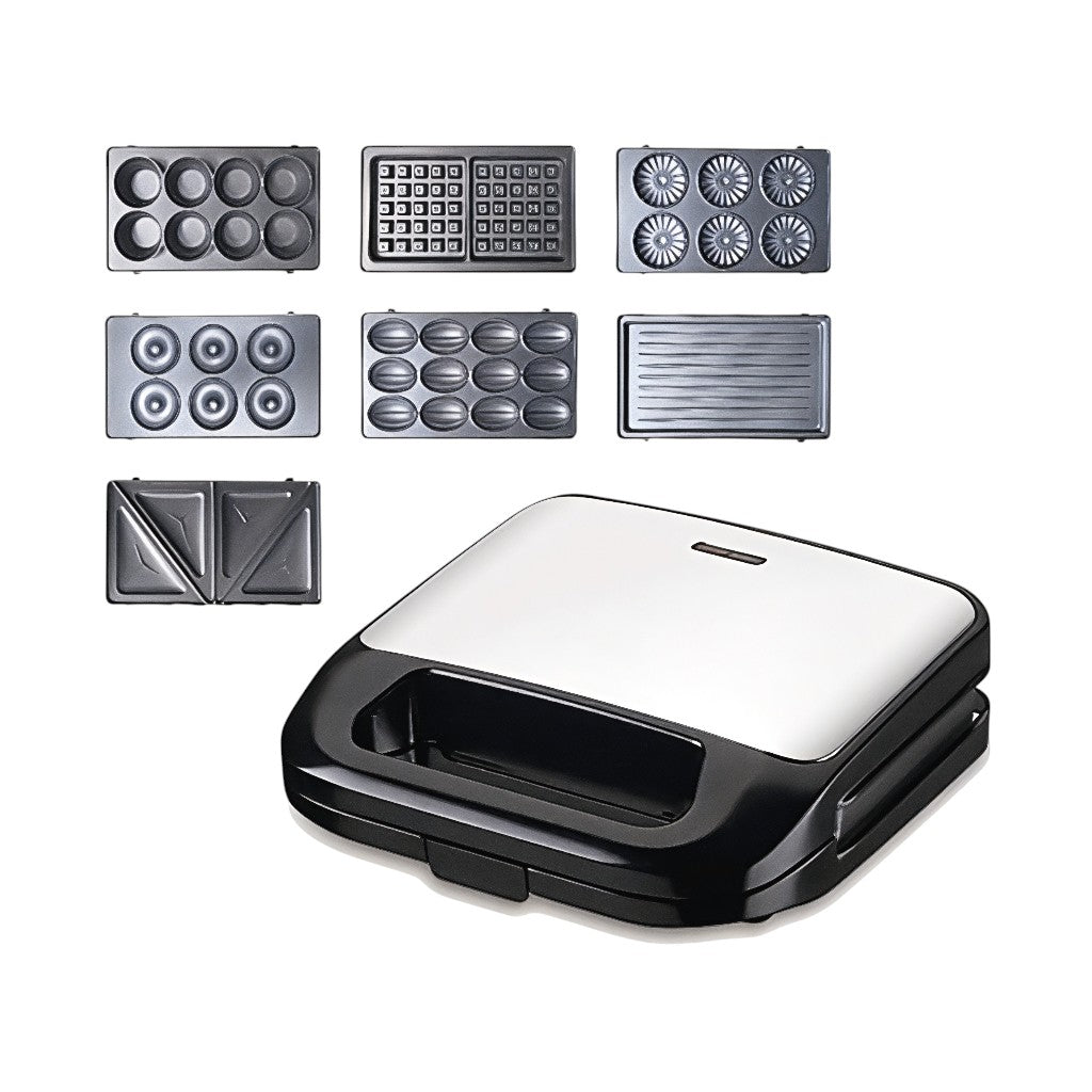Sokany 7-in-1 Breakfast Maker – Waffle, Sandwich & Donut Maker