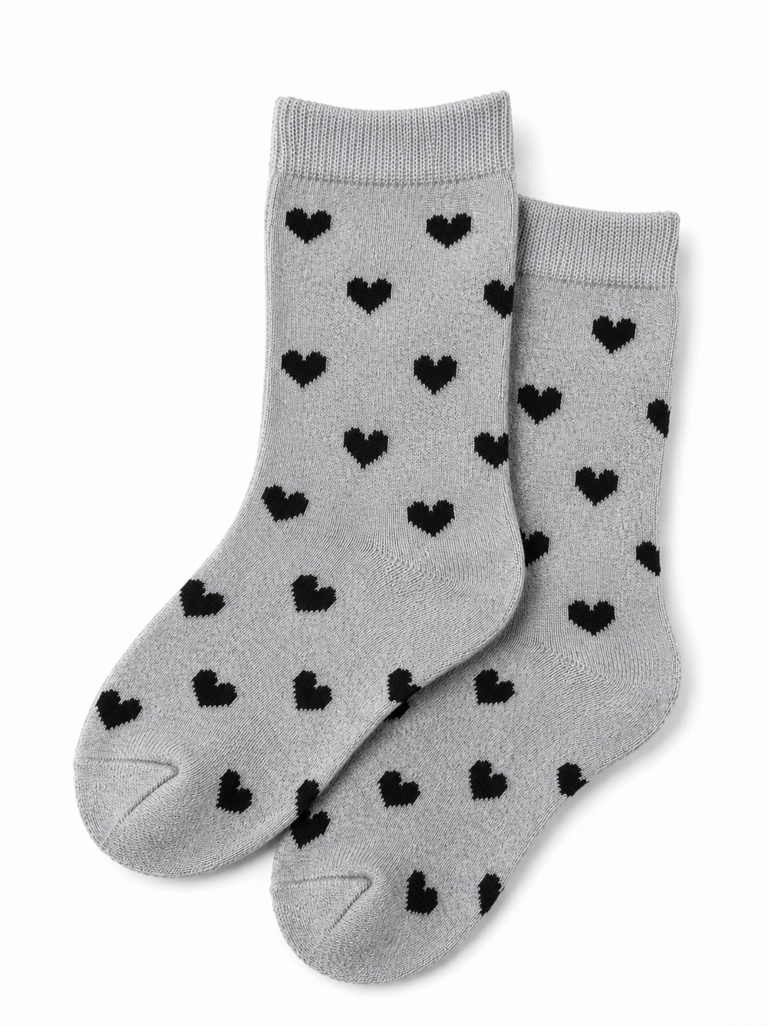 Kids Heart Print Socks