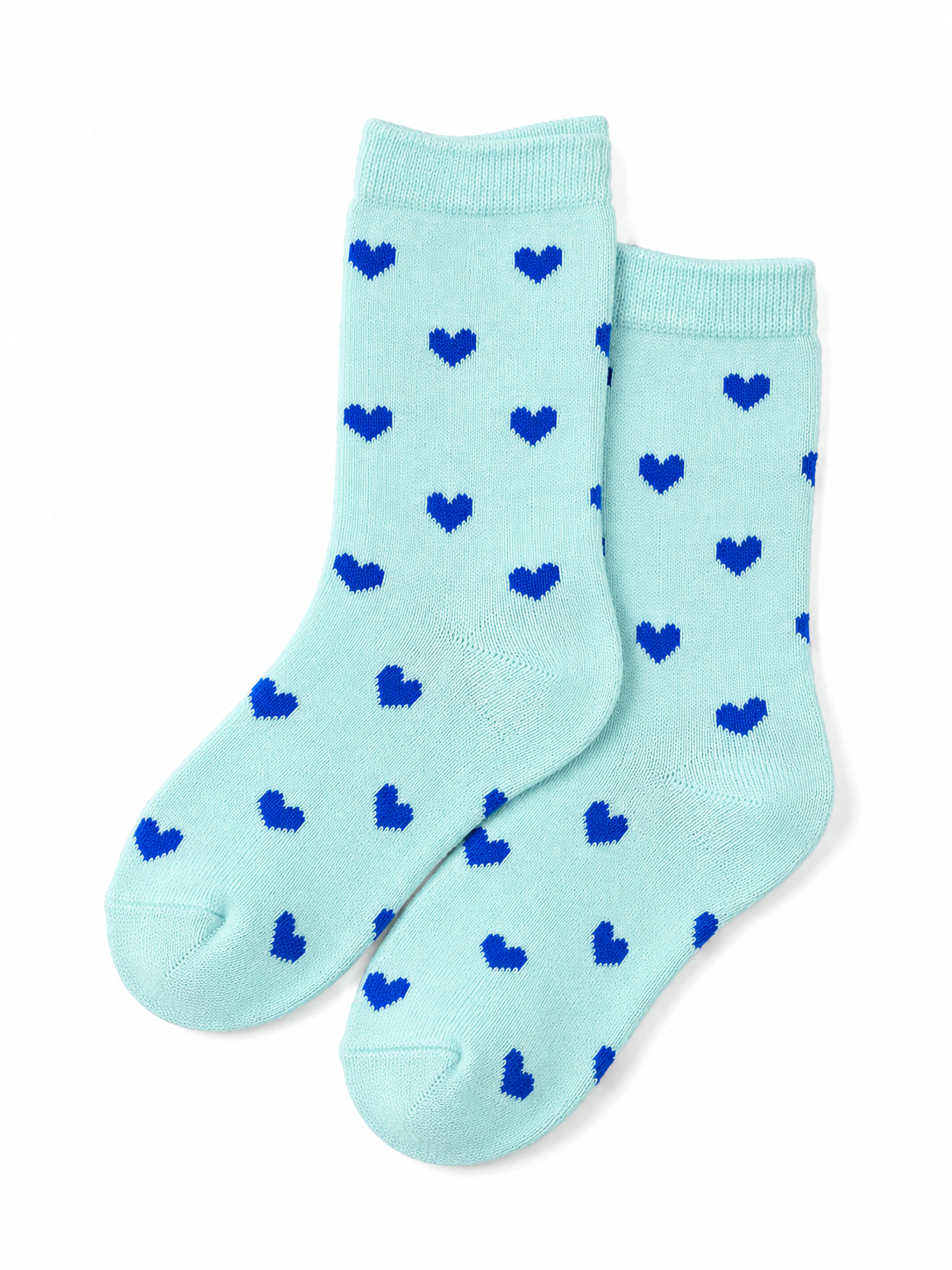 Kids Heart Print Socks