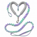 Bungee Comfort-Grip Pet Leash | 360° Swivel Hook | Premium Woven Webbing