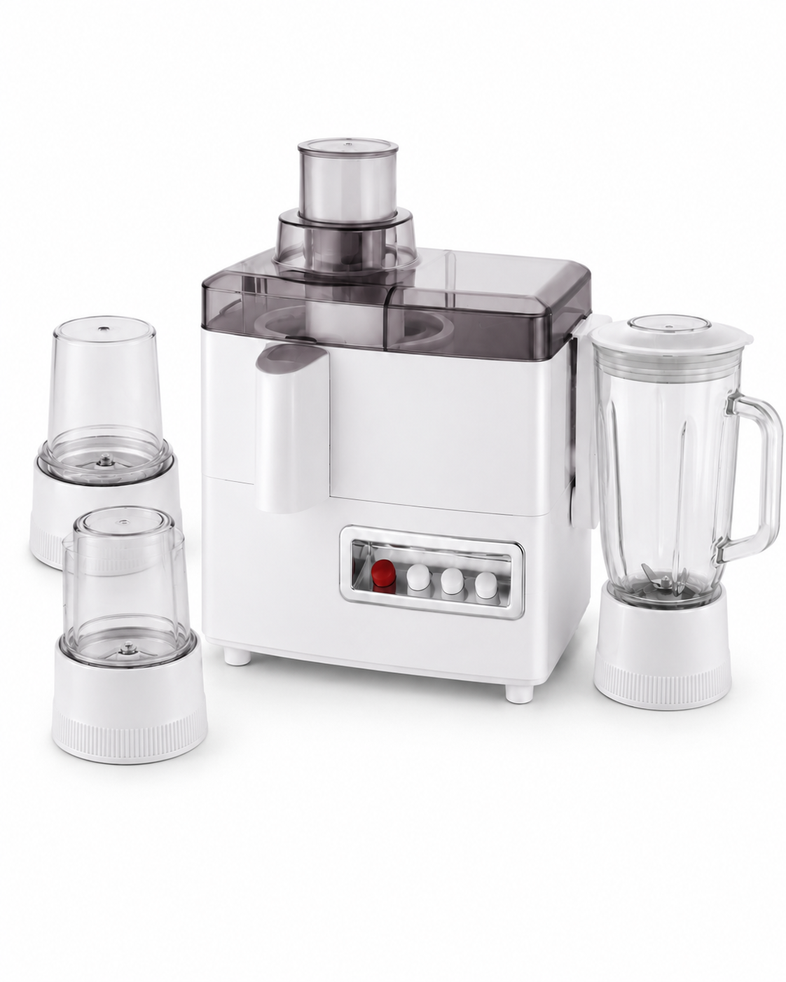 SOKANY 4-in-1 Juice Extractor | Blender | Grinder | 800W | 1.5L Blender Capacity