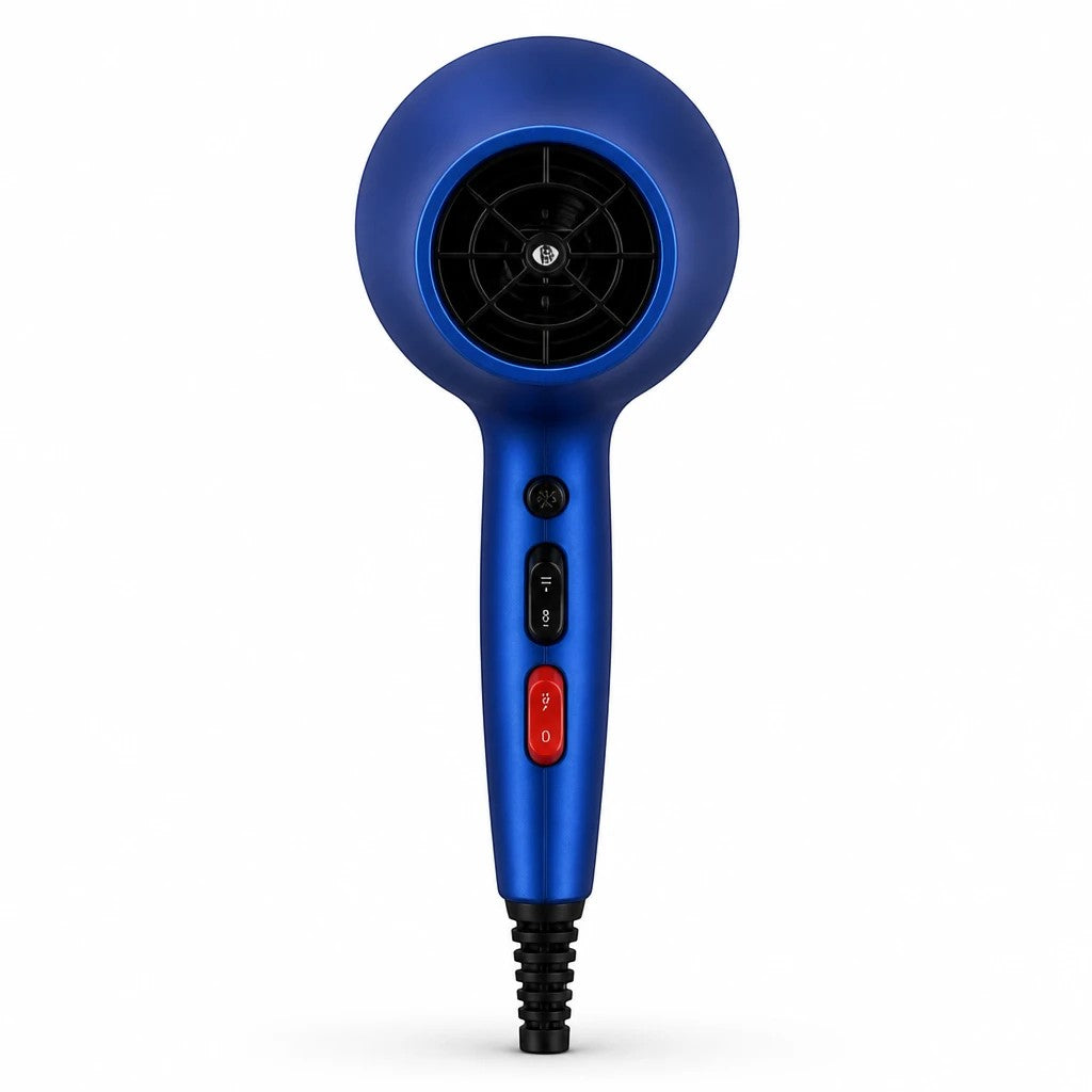 INOUTHOMECO Sokany X8 blue professional ionic hair dryer with 2400W motor and adjustable speed settings