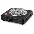 INOUTHOMECO SOKANY electric stove with a black metal housing, 1000W heating coil, and adjustable temperature knob.