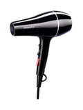 INOUTHOMECO Sokany 2400W professional hair dryer in black with ergonomic handle and negative ion technology.