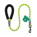 Premium Rope Dog Leash | 360° Swivel Metal Clasp | Soft Foam-Padded Ergonomic Handle