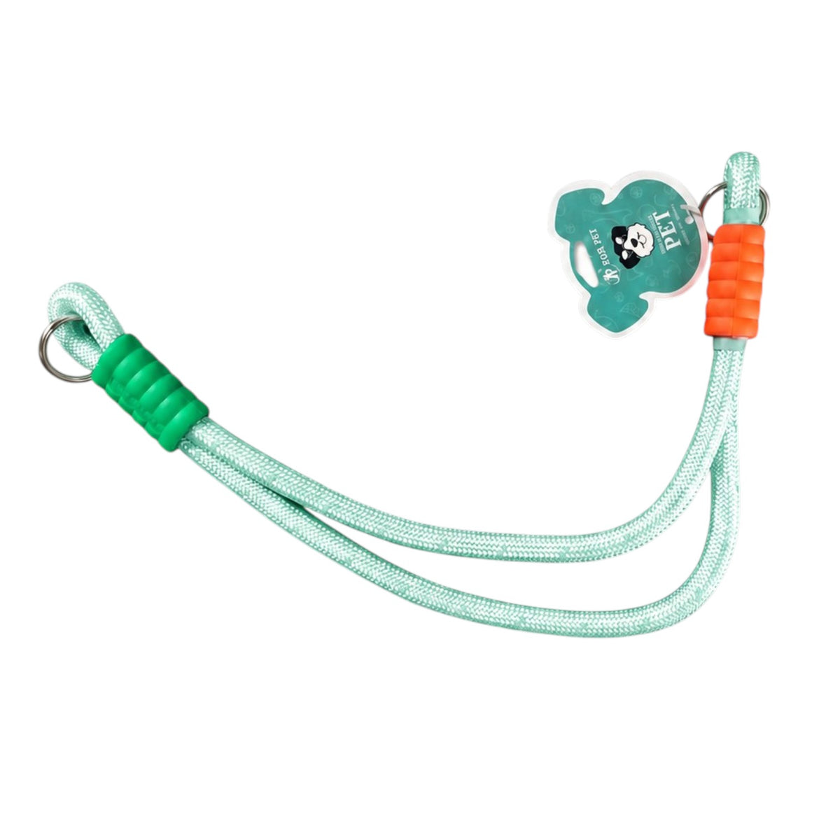 Reflective Dual Dog Leash Extender | 360° Reflective Threading | Non-Slip Grip
