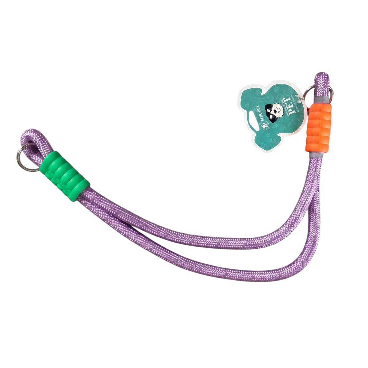 Reflective Dual Dog Leash Extender | 360° Reflective Threading | Non-Slip Grip