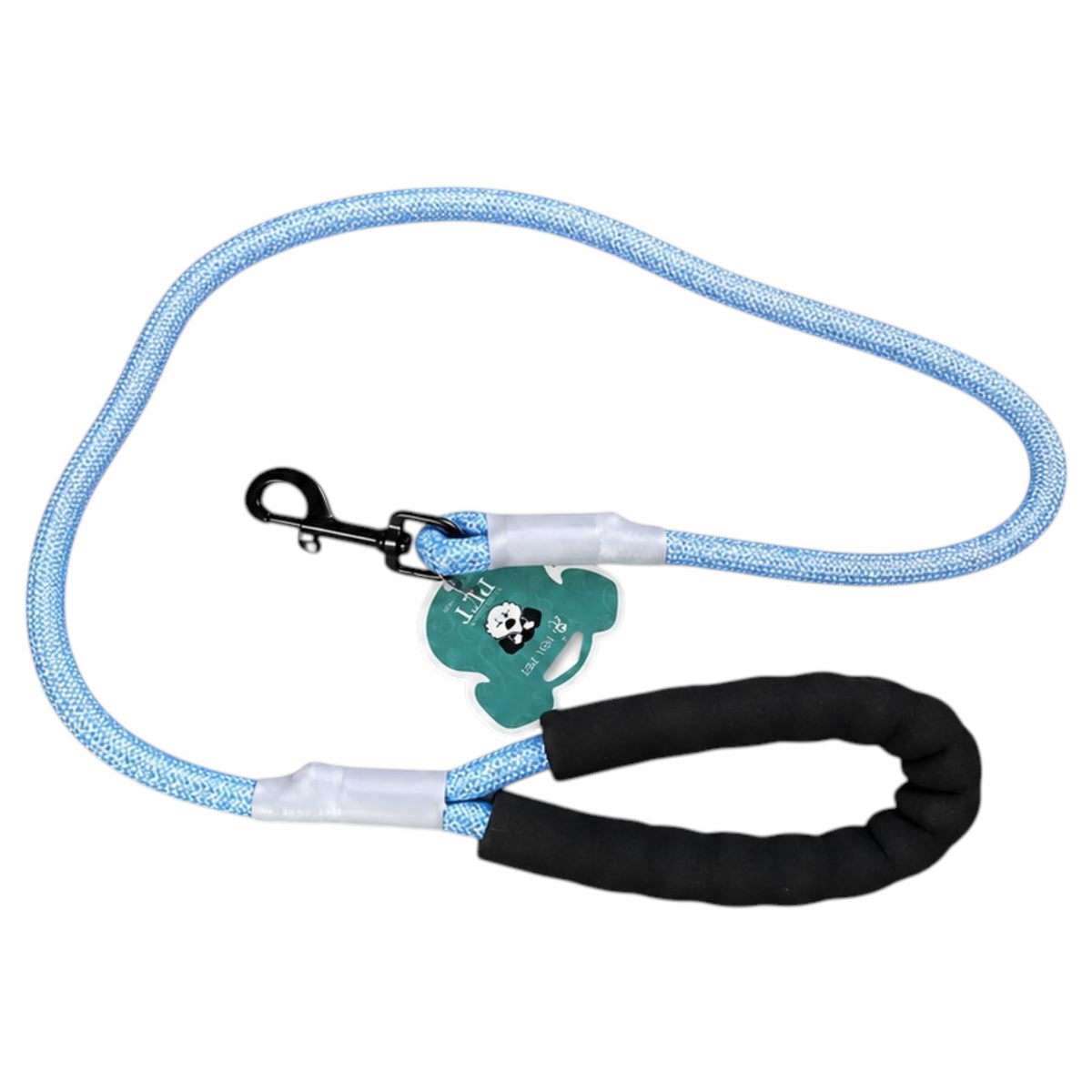 Premium Rope Pet Leash | 360° Swivel Clip | Comfort Foam Handle