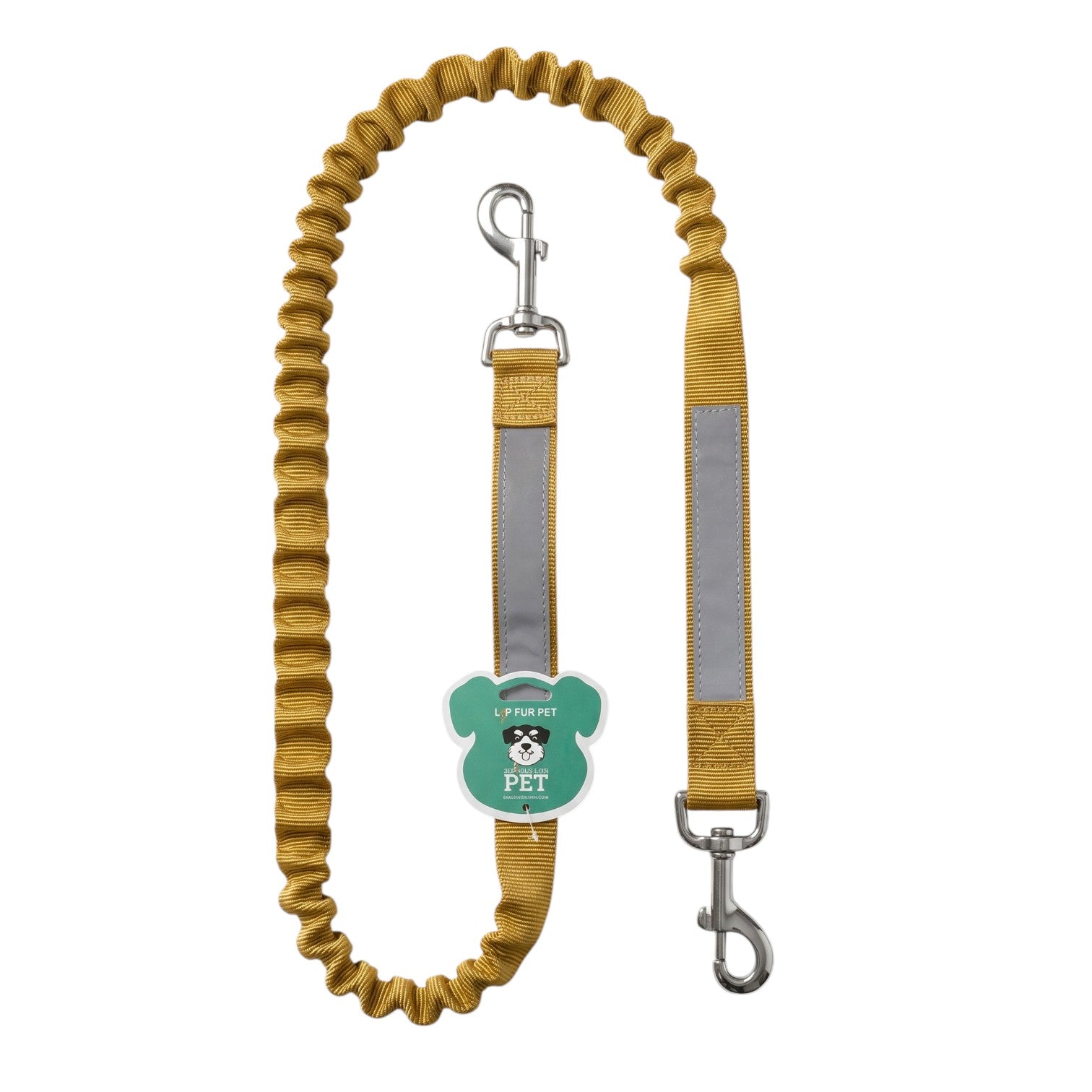 Premium Tactical Bungee Dog Leash | 360° Swivel Clip | Heavy-Duty Nylon Webbing