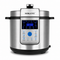 SOKANY Ultimate Pressure Cooker | 1500W Rapid Heating System |  6L Capacity